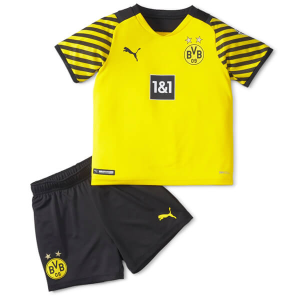 Fotbollströjor BVB Borussia Dortmund Barn Hemma tröja 2021-2022 - Fotbollströja